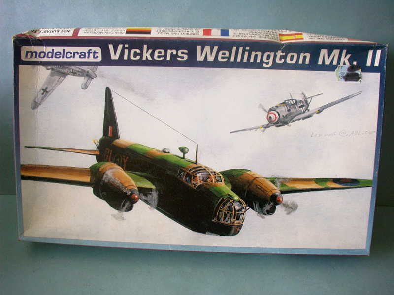 [MODELCRAFT] VICKERS WELLINGTON Mk II 1/72ème Réf 72 032 Imag0095
