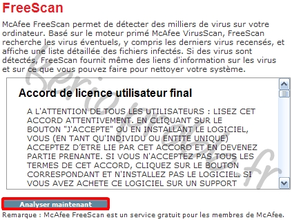 McAfee antivirus en ligne Mcafee10