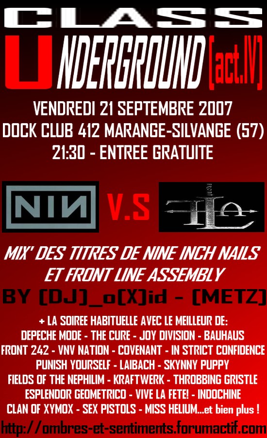 [21.09.2007] Soirée Mix' NIN V.S FLA au 412 Soiree10