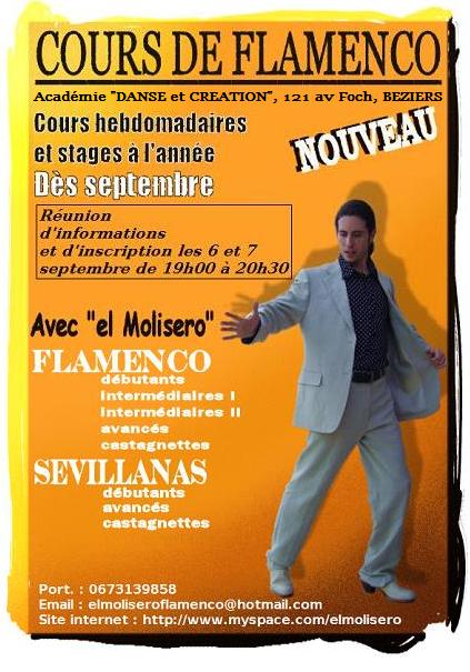 COURS DE SEVILLANAS EN LANGUEDOC (Béziers) Affich10