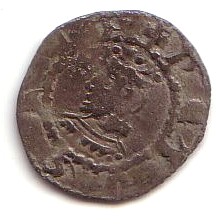 Dinero de Jaime II (Barcelona, 1291 - 1327 d.C) Pedro310