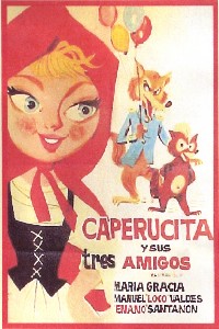 LITLE RED RIDING HOOD AND HER THREE FRIENDS - 1961 Caperu10
