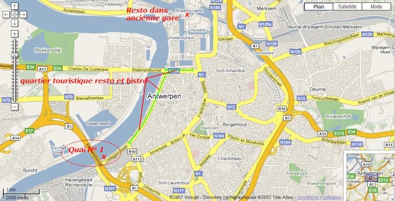 Visite du port d'Anvers Plan_a10