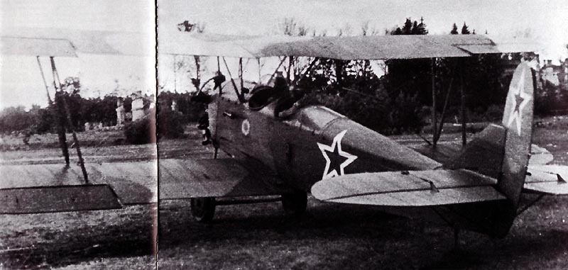 POLIKARPOV PO2 de JEAN de PANGE, KP au 72me  Po2-de10