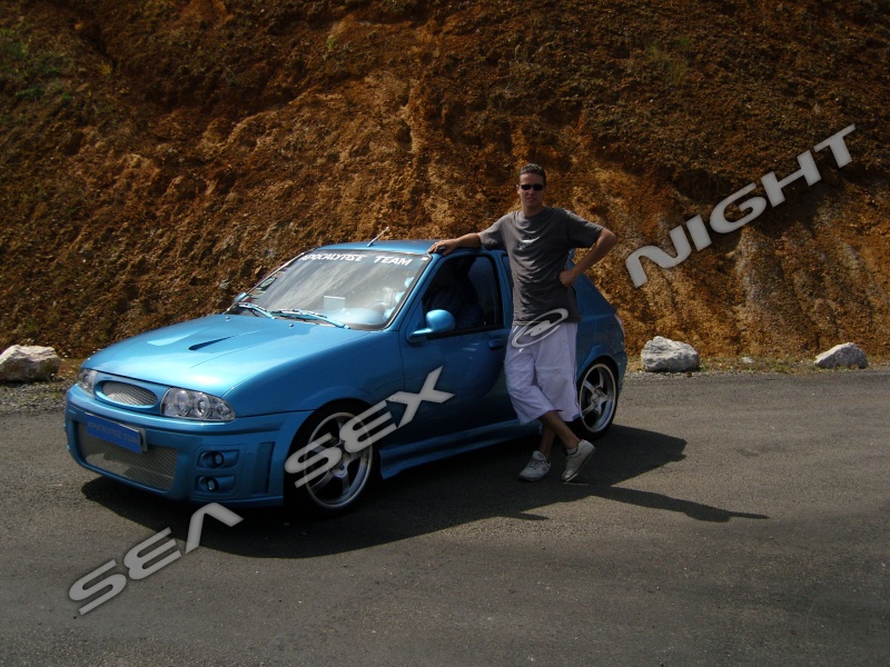 Ford fiesta MK4 Blue Light Fiesta10