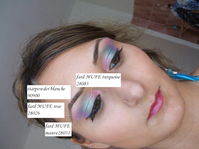 Make up avec produits MUFE Makeup18