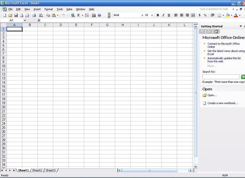 نسخة كاملة لا تحتاج إلا تنصيب من microsoft office 2003 Excel10