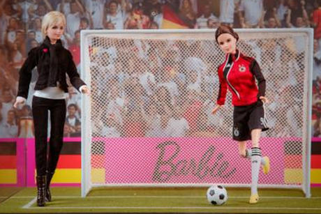 barbie footballeuse