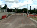 La nouvelle voie TEOR au CHU et les barrieres ! Photo315