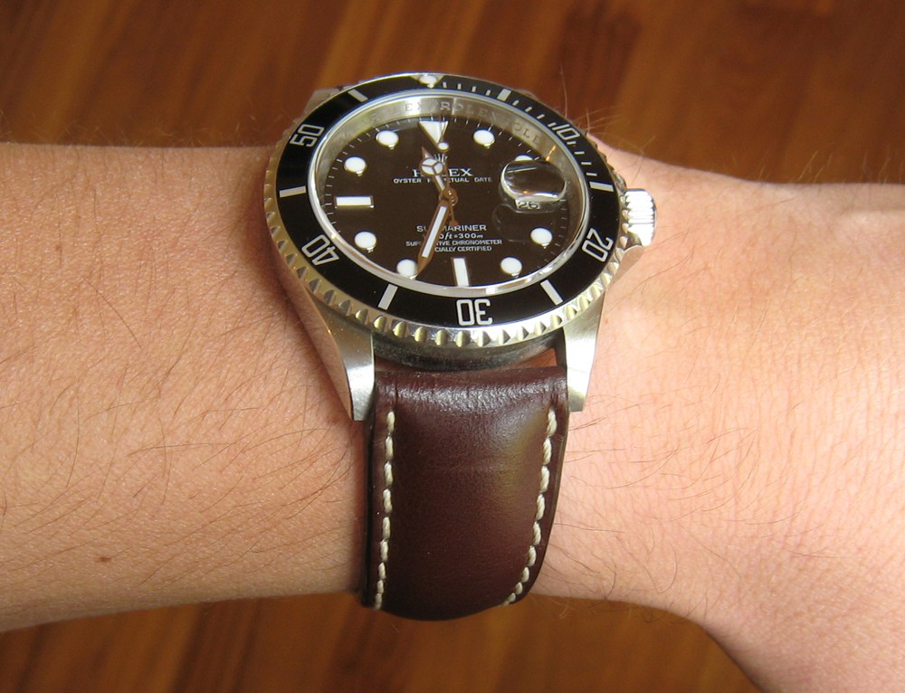 Rolex Sub sur cuir... Img_2116