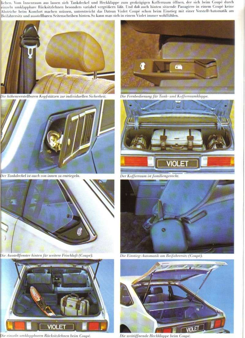Topic officiel DATSUN VIOLET 140J & 160JSSS type LA10/PA10 Violet16