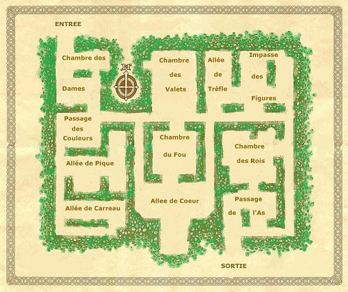 Plan du Labyrinthe Laby114