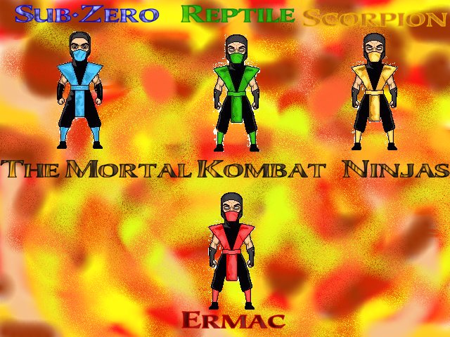 Wallpaper de los ninjas que aparecen en MK1 Los_ni10