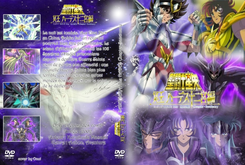 Jacquettes DVD Saint Seiya 20055210