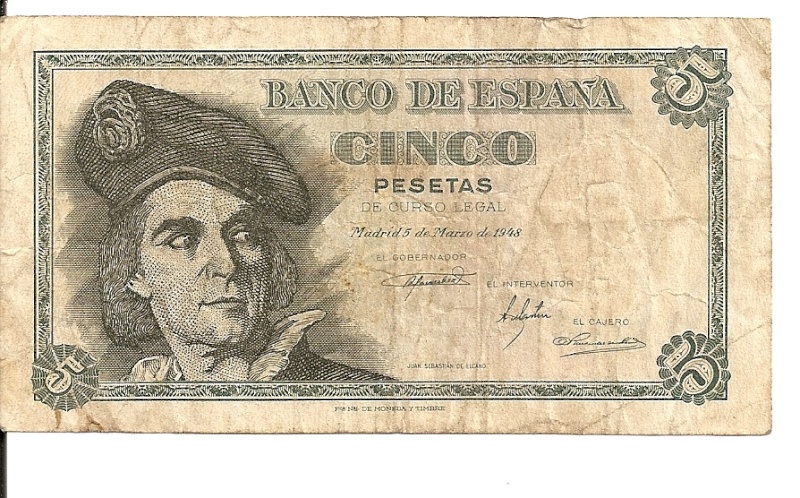 billetes de franco Escane62
