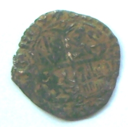 Real de Enrique II (1369 - 1379 d.C) Vellon11