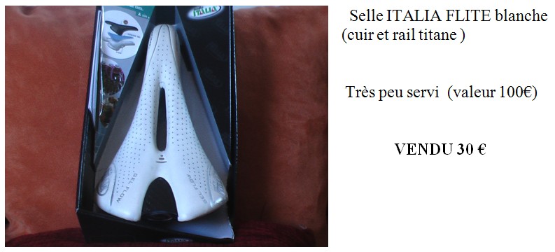 Selle Flite Blanche Aa17