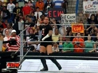 ECW 21.08.07 Flair & Carlito vs The Angels Punk 0141010