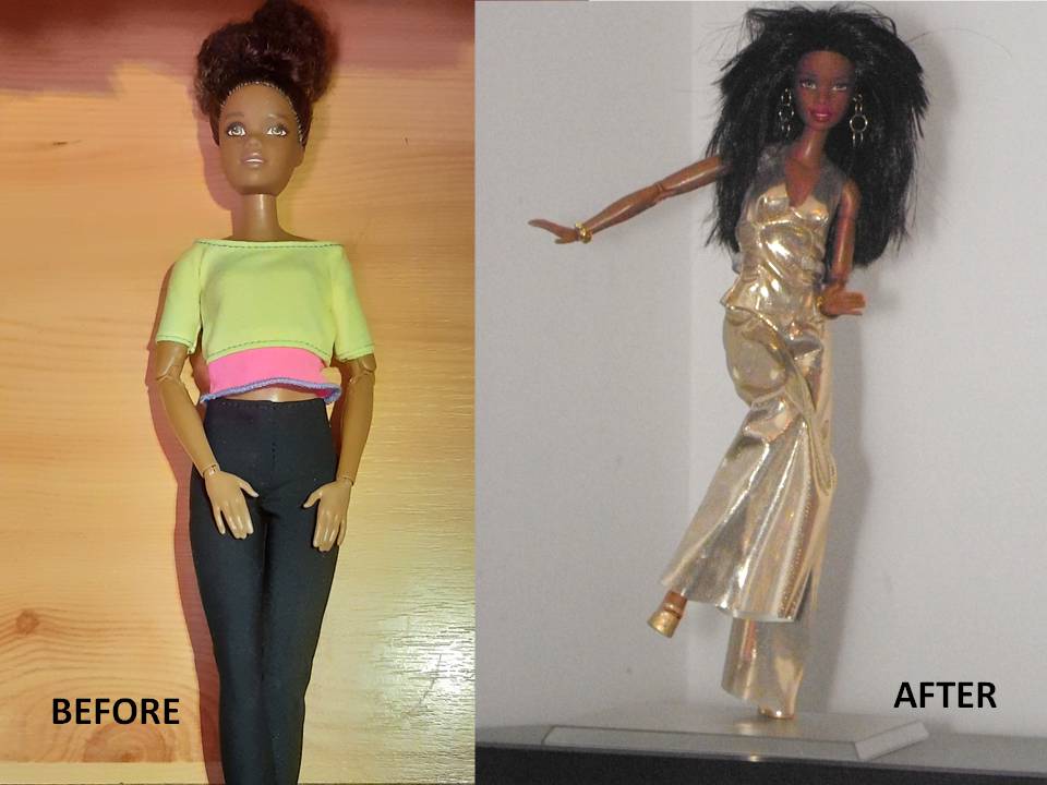 Je vous montre ce que j'ai fait de mes Barbie MTM ? Przose11