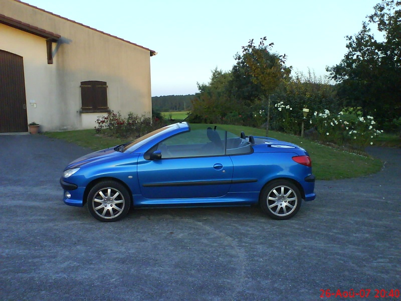 [VENDU] 206 CC 2l. 16S--Bleu récif--87000km Dsc00012