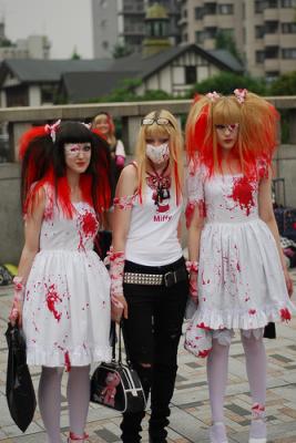 L'évolution de la mode au Japon. Horror11
