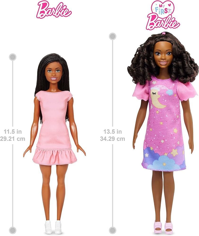 Fleur et Marygold, issues de la gamme "My first Barbie" 2023 Mesure10