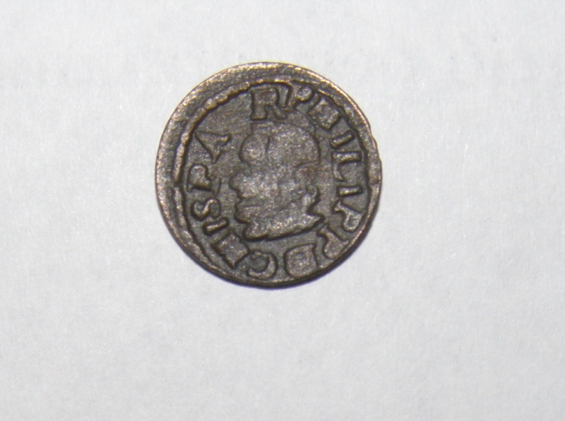 Dinero de Felipe III (Barcelona, 1615 d.C) ¿falsa? Pb120813