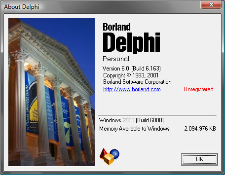 Windows Vista--> Delphi Delphi10