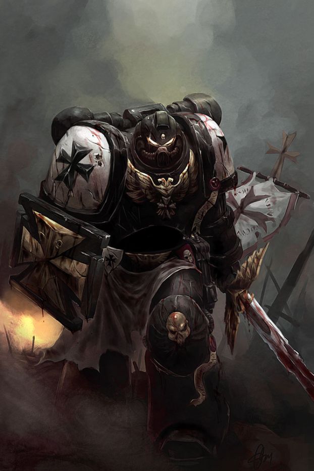 Illustrations black templars 8af8c510