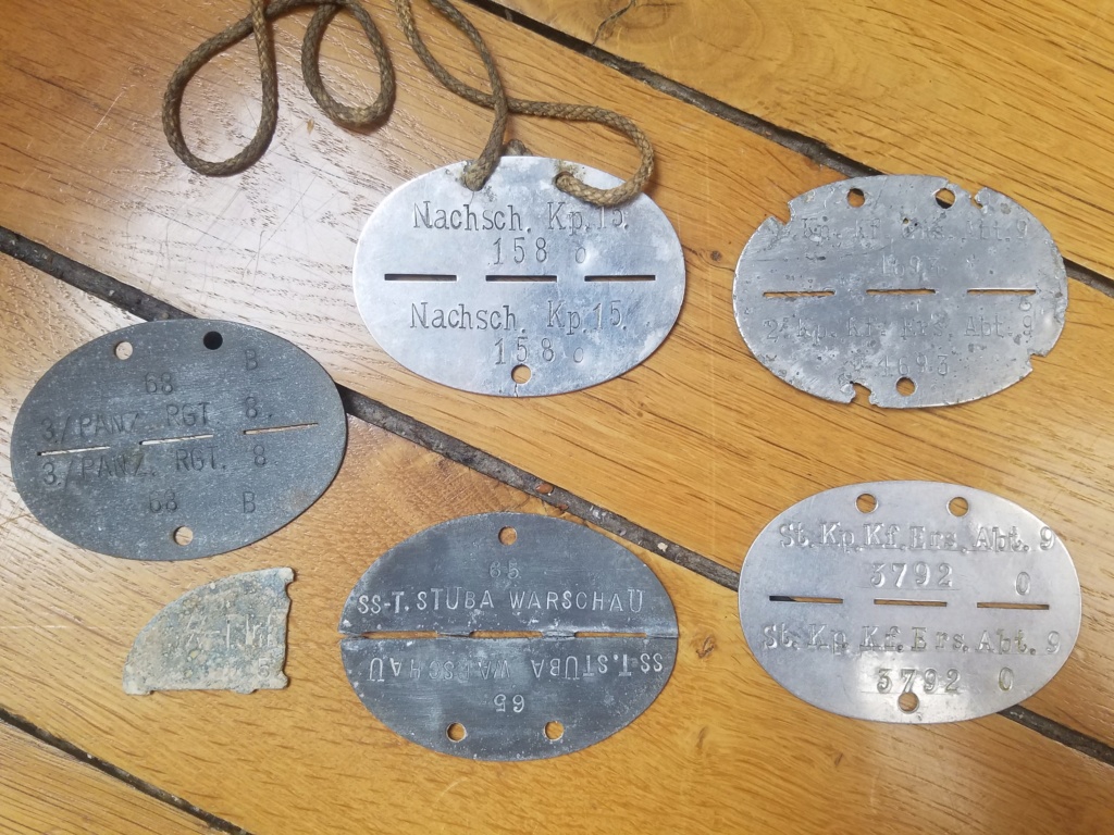 Mes plaques d'identités, pz, ss et autres 20191114