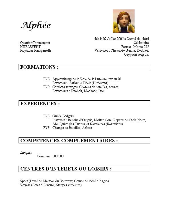 [Paladine] Alphée < Exemple de Candidature Cv_alp10