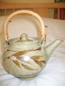 stoneware teapot, KK mark  00133