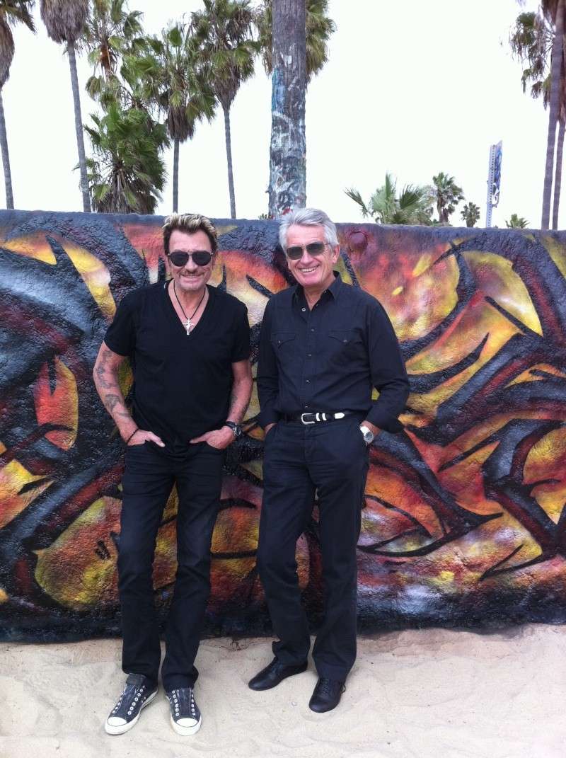 Coullier et Johnny sont ensemble à Los Angeles Gc210