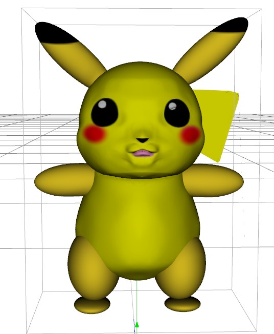 studio - faire un personnage articulé sous daz studio Pikach10