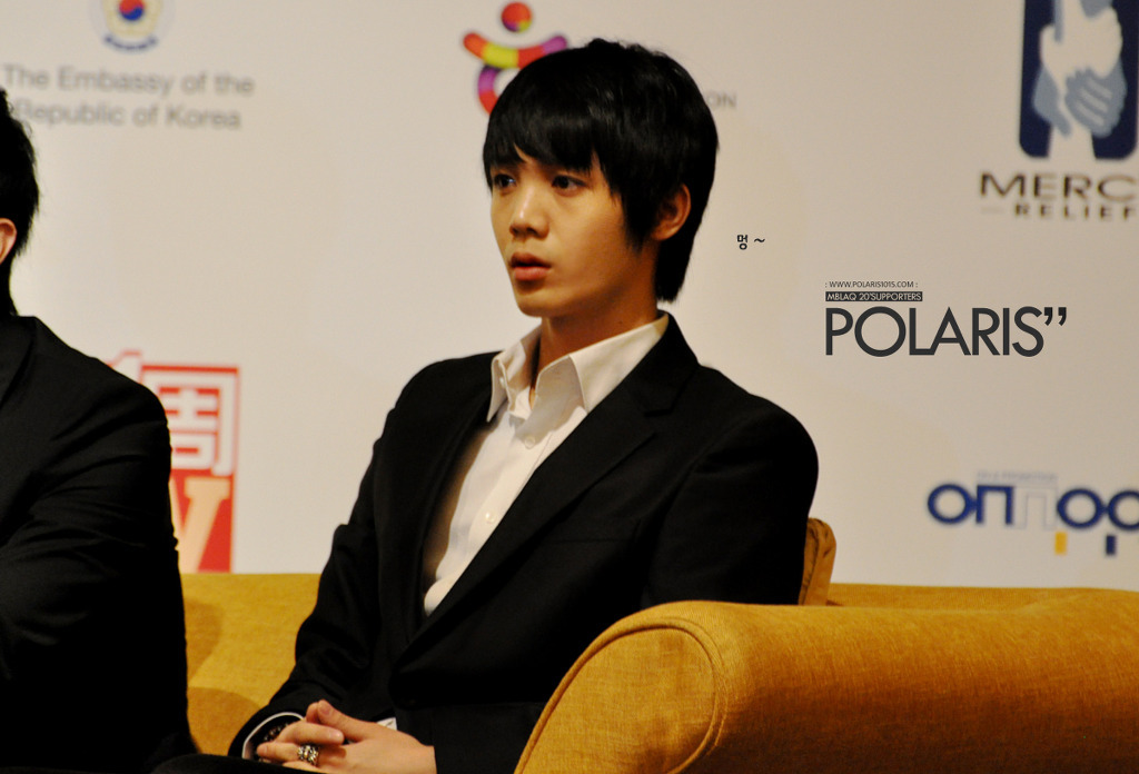 MBLAQ @ Kpop Heal The World Media Conference Mir4-211