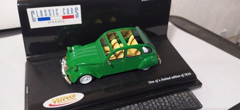 Citroën 2CV - Vitesse 1/43. Img_2726