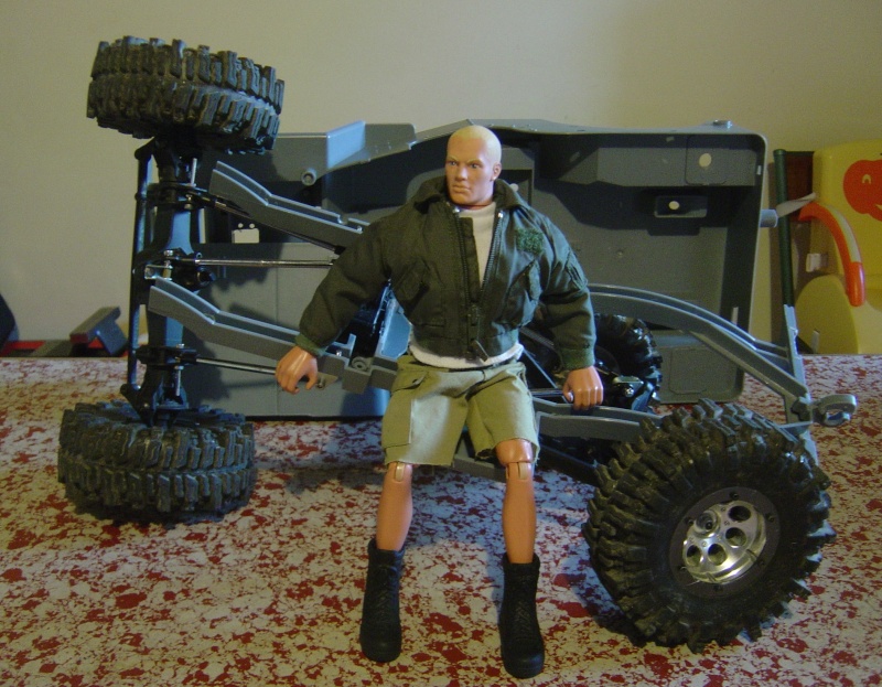 Modélisme jeep addict !!! willys 1/6 type rock crawler Dsc01512