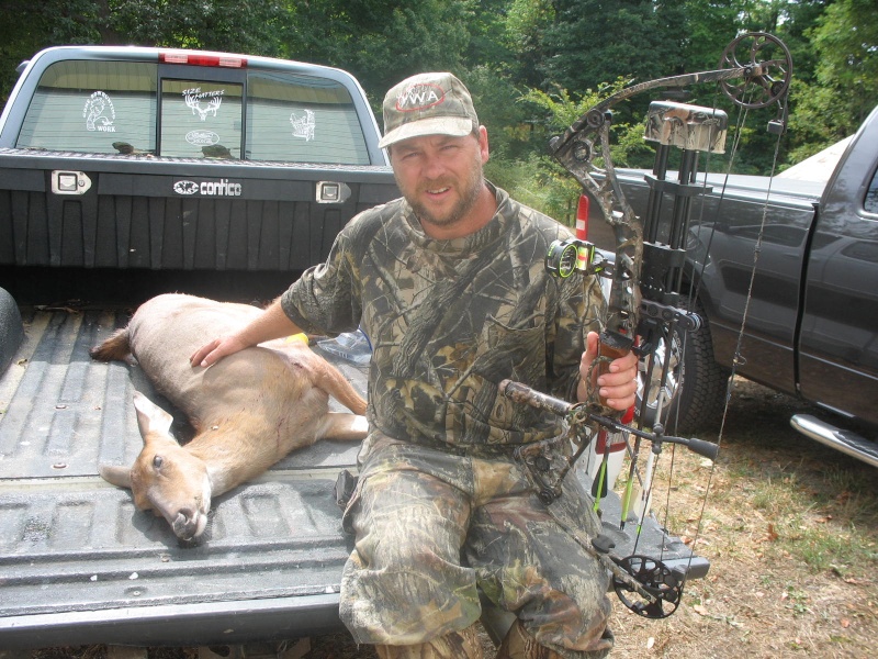 Busted me a doe this morning Img_0011