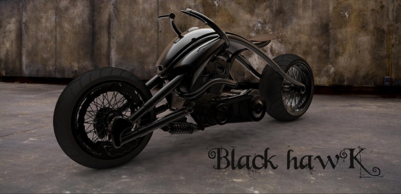 Moto à Mad Max  !!! Black-10