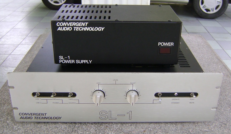 Convergent Audio Technology SL-1 tube pre amplifier ( Used ) Cat_sl13