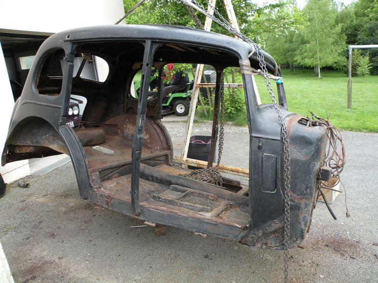 Restauration Austin Ten de 1939 Resto-21