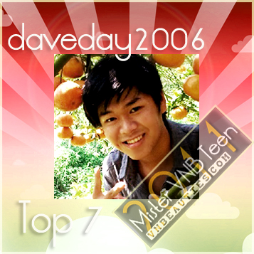 +++ MVT 2011 - TOP 7 MISTER VNBEAUTIES TEEN 2011 OFFICIAL RESULT Daveda11