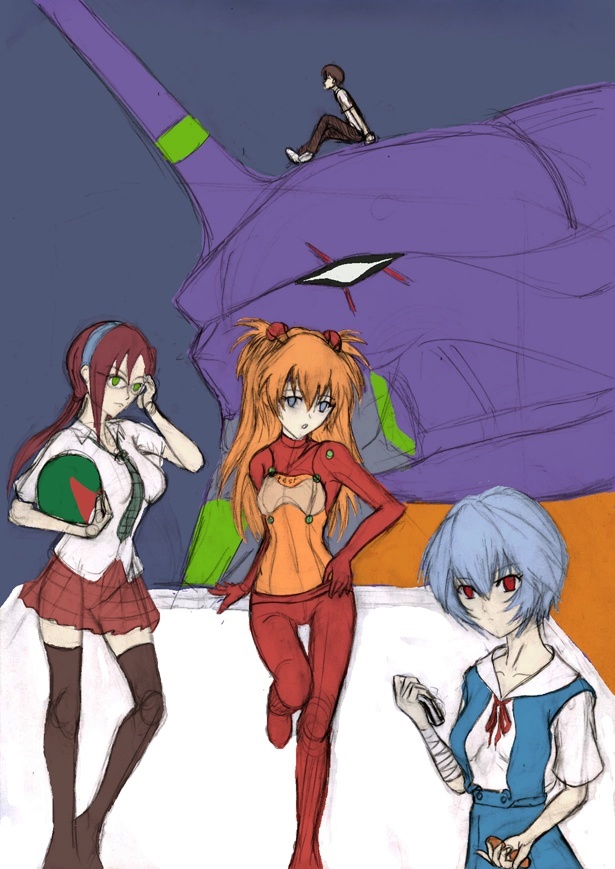 Evangelion fan art Eva_fa10