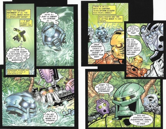 [comics] Bionicle: Challenge of rahi Page310
