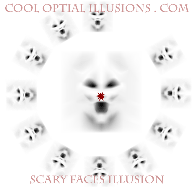 Scary Faces Illusion  Scary-10