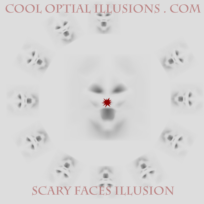 Scary Faces Illusion  Scary-11