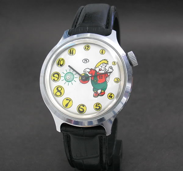 montres soviétiques (pobeda, vostok) avec des personnages Disney…? W0111