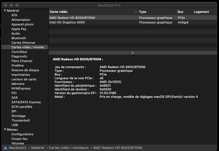 AMD Radeon HD 8730m reconnu mais  non active  Captur14