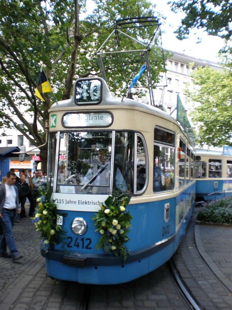 115 Jahre elektrische Straßenbahn München  2010 Mt1910