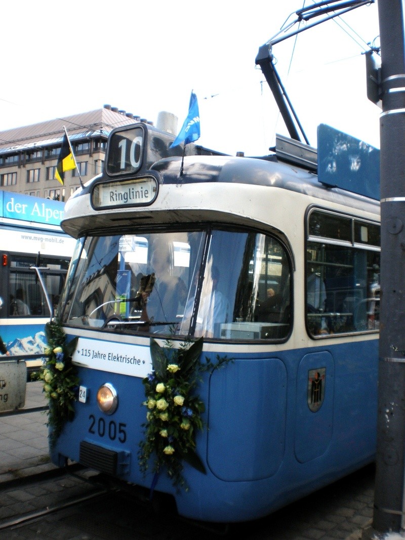 115 Jahre elektrische Straßenbahn München  2010 Mt2910